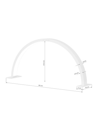 Lampada per manicure GLOW ARCHE II bianco