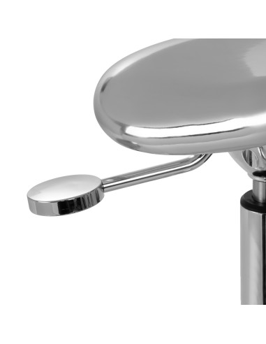 Sgabello Gabbiano Fine Silver Roll Speed