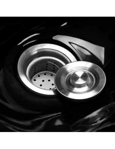 Gabbiano lavabo per parrucchieri Lille - oro nero