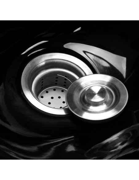 Gabbiano lavabo per parrucchieri Lille - oro nero