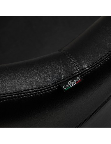 Sedia da parrucchiere Gabbiano Burgos oro nero
