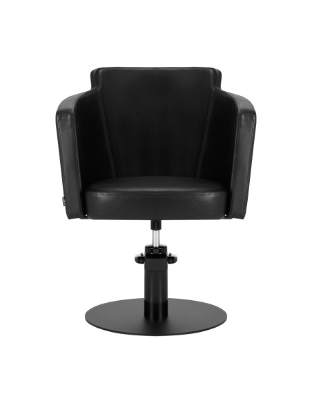 Poltrona per parrucchieri Gabbiano Modena square nero
