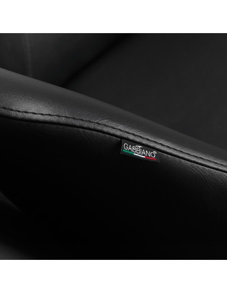 Poltrona per parrucchieri Gabbiano Morena modern black