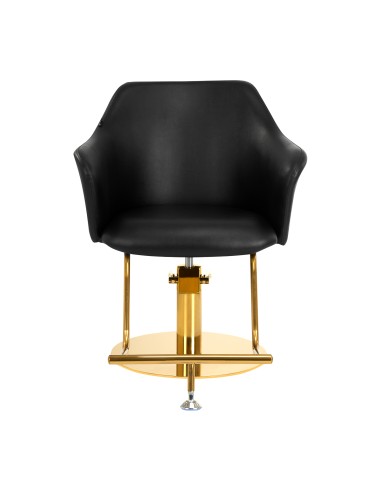 Poltrona per parrucchieri Gabbiano Marbella oro...