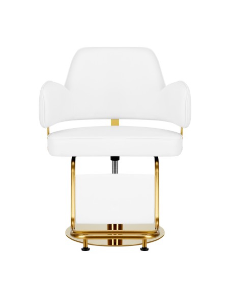 Poltrona da parrucchiere Gabbiano Linz NQ oro bianco