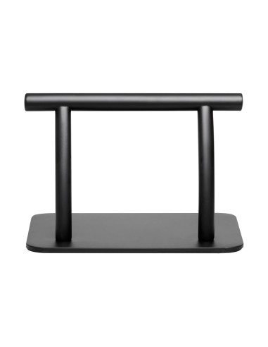 Gabbiano poggiapiedi da barbiere L005S nero