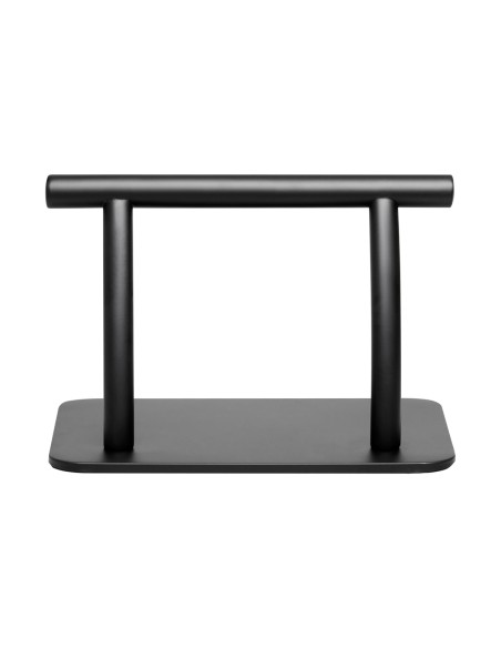 Gabbiano poggiapiedi da barbiere L005S nero