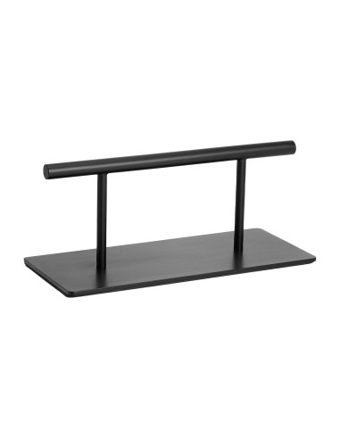 Gabbiano poggiapiedi da barbiere L008B nero