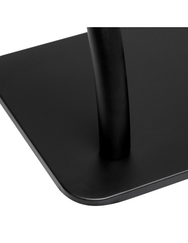 Gabbiano poggiapiedi da barbiere L005S nero