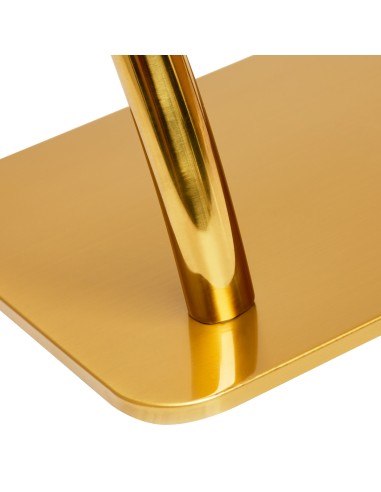 Gabbiano poggiapiedi da barbiere L005S oro