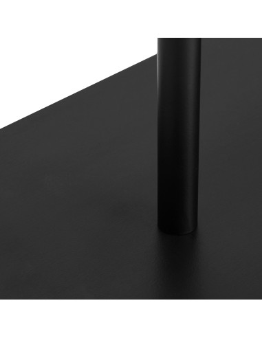 Gabbiano poggiapiedi da barbiere L008B nero