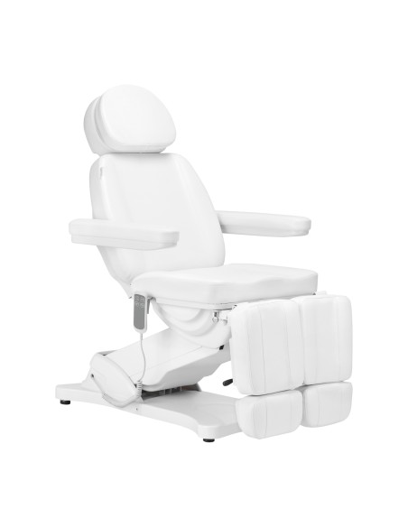 Sedia cosmetica elettrica SILLON CLASSIC 2 motori pedi white