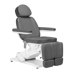 Sedia cosmetica elettrica SILLON CLASSIC 2 motori pedi grey