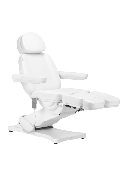 Sedia cosmetica elettrica SILLON CLASSIC 2 motori pedi white
