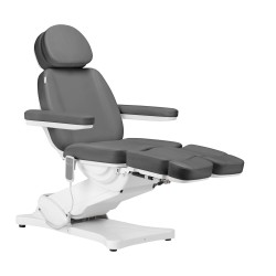 Sedia cosmetica elettrica SILLON CLASSIC 2 motori pedi grey 2