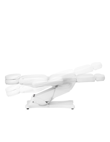 Poltrona estetica elettrica SILLON CLASSIC 4 motori con culla bianca