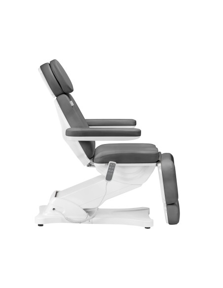 Sedia estetica elettrica SILLON CLASSIC 4 motori con culla grigio