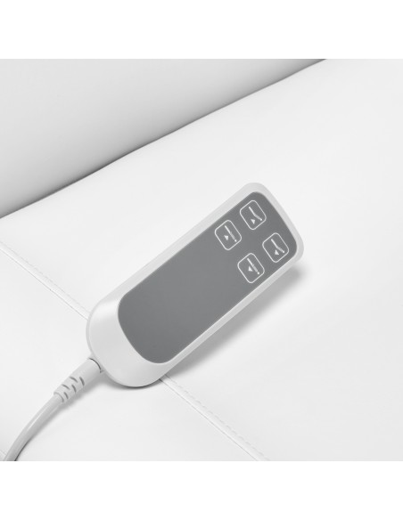 Sedia cosmetica elettrica SILLON CLASSIC 2 motori pedi white