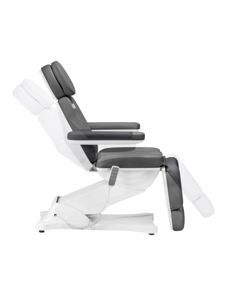 Sedia estetica elettrica SILLON CLASSIC 4 motori con culla grigio