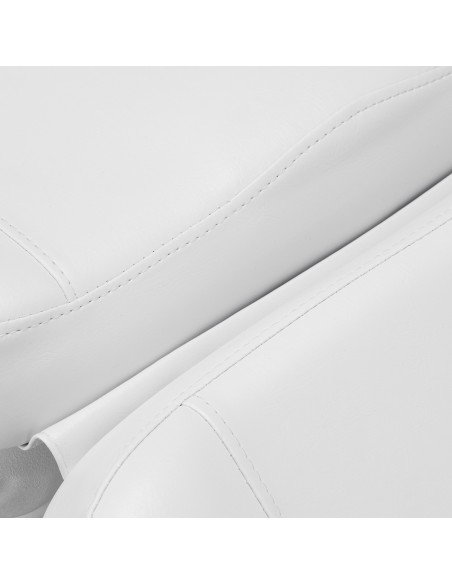 Poltrona estetica elettrica SILLON CLASSIC 4 motori con culla bianca