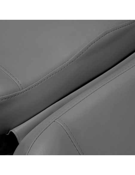 Sedia estetica elettrica SILLON CLASSIC 4 motori con culla grigio