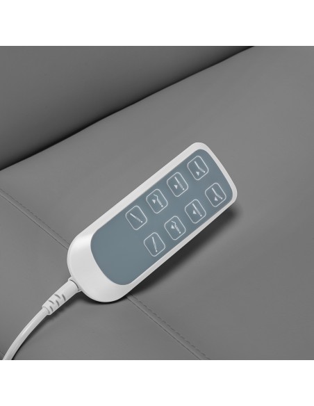 Sedia estetica elettrica SILLON CLASSIC 4 motori con culla grigio