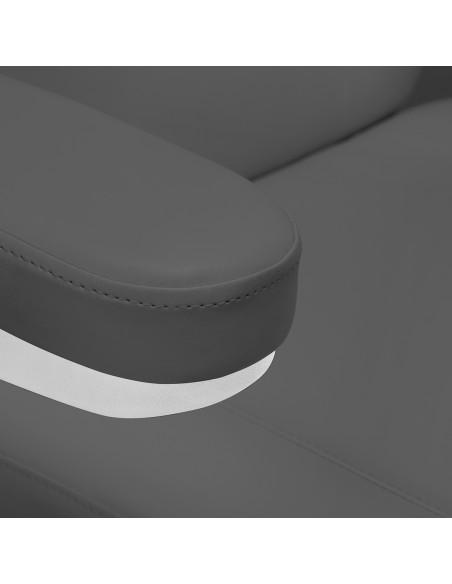 Sedia estetica elettrica SILLON CLASSIC 4 motori con culla grigio