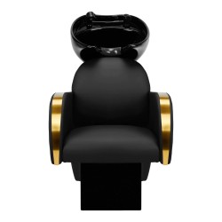 Gabbiano lavatesta per parrucchieri Malaga oro nero 2