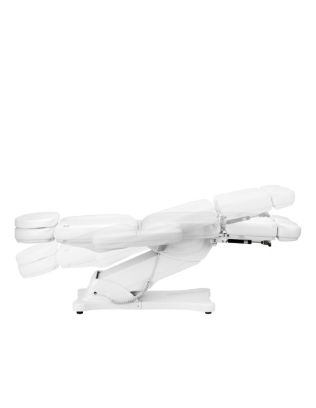 Sedia cosmetica elettrica SILLON CLASSIC 3 motori con culla per pedicure bianco