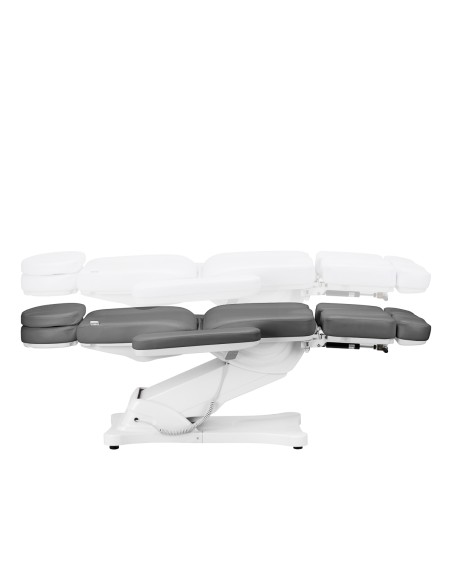 Sedia estetica elettrica SILLON CLASSIC 3 motori con culla per pedicure grigio