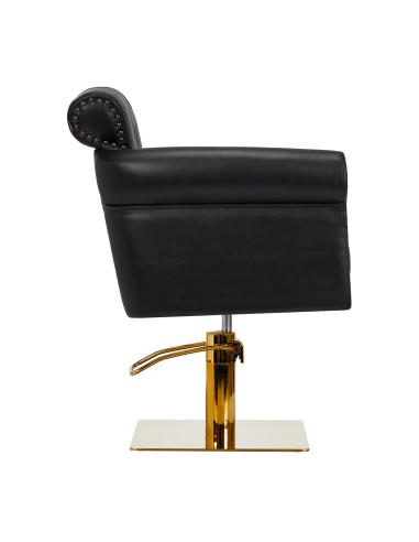 Poltrona da parrucchiere Gabbiano Berlino oro...