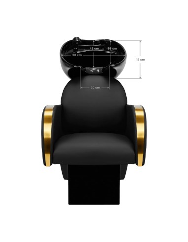 Gabbiano lavatesta per parrucchieri Malaga oro...