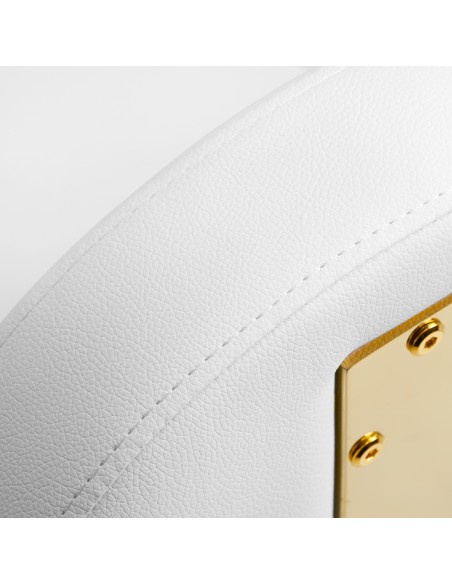 Sgabello cosmetico AM-304G oro bianco