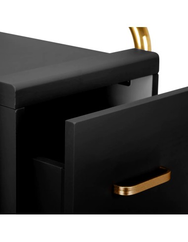 Gabbiano assistente parrucchiere Solo oro - nero