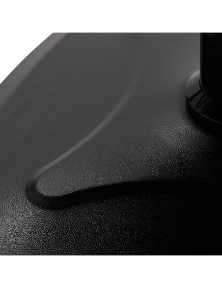 Gabbiano poltrona da parrucchiere Katania Loft Old Leather nero