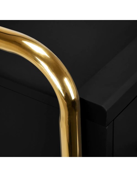 Gabbiano assistente parrucchiere Solo oro - nero