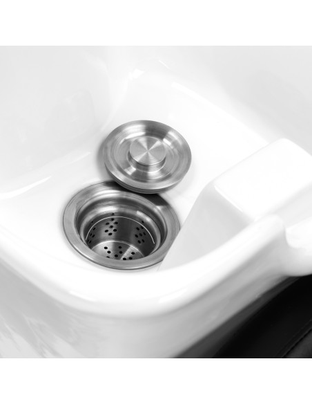 Gabbiano lavabo per parrucchiere Torino nero