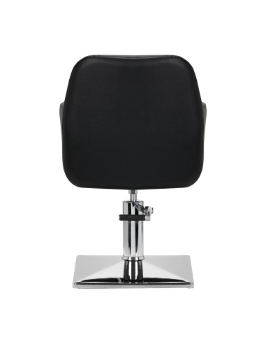 Poltrona da parrucchiere Gabbiano Monaco nero