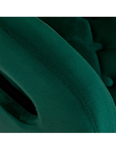 4Rico sedia girevole QS-OF213G verde velluto