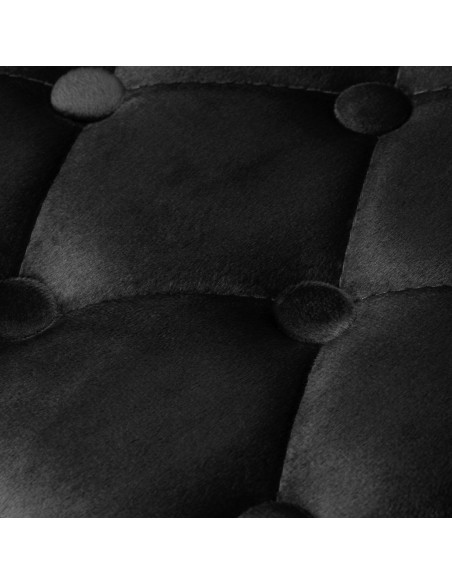 4Rico sedia girevole QS-OF213G velluto nero