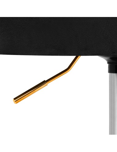 4Rico sedia girevole QS-OF213G velluto nero