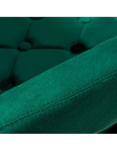 4Rico sedia girevole QS-OF213G verde velluto