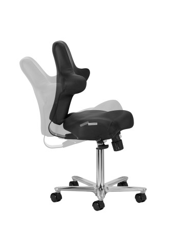 Azzurro Special 152 sedia cosmetica nera