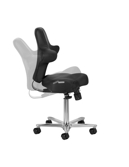 Azzurro Special 152 sedia cosmetica nera