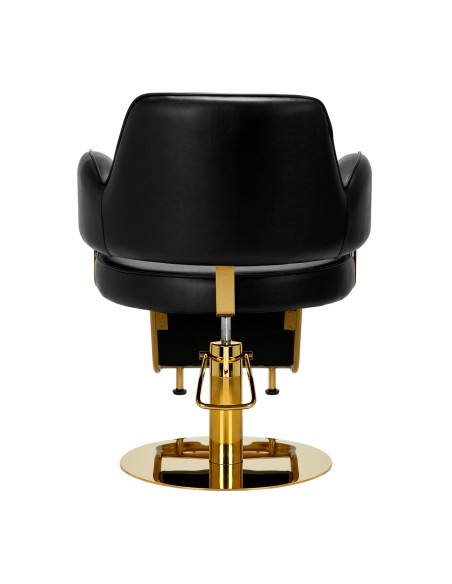 Poltrona per parrucchieri Gabbiano Linz NQ oro nero