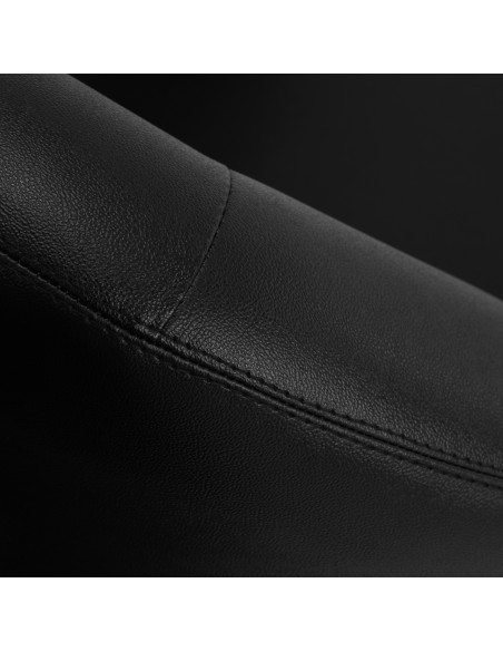 Poltrona per parrucchieri Gabbiano Parma nero