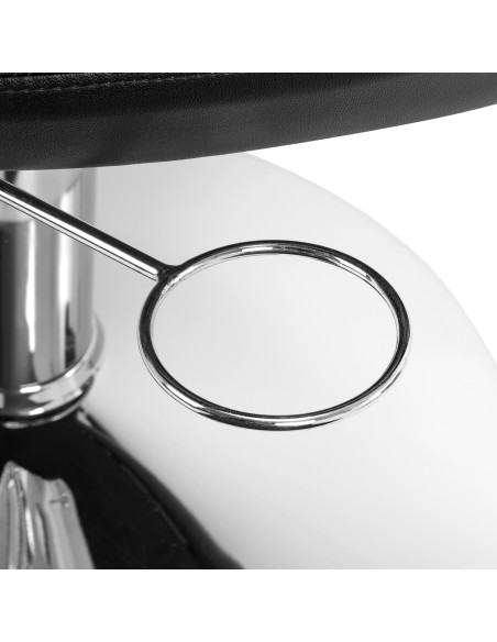 Poltrona per parrucchieri Gabbiano Parma nero