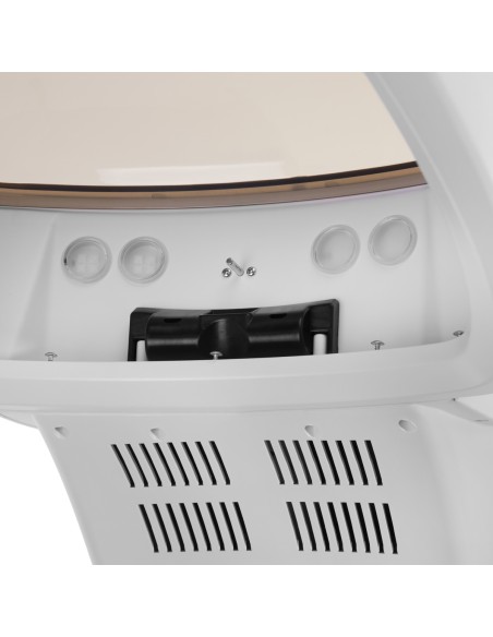 Gabbiano sauna per parrucchieri in piedi 408D bianco con ozono attivo