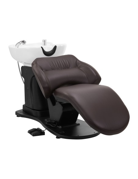 Gabbiano lavaggio elettrico per parrucchieri TRYCHO marrone