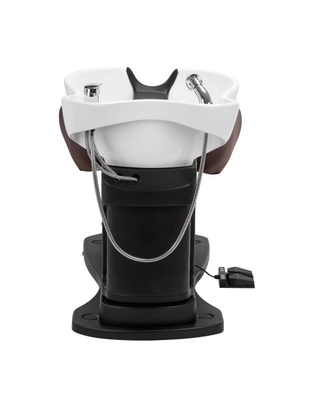 Gabbiano lavaggio elettrico per parrucchieri TRYCHO marrone